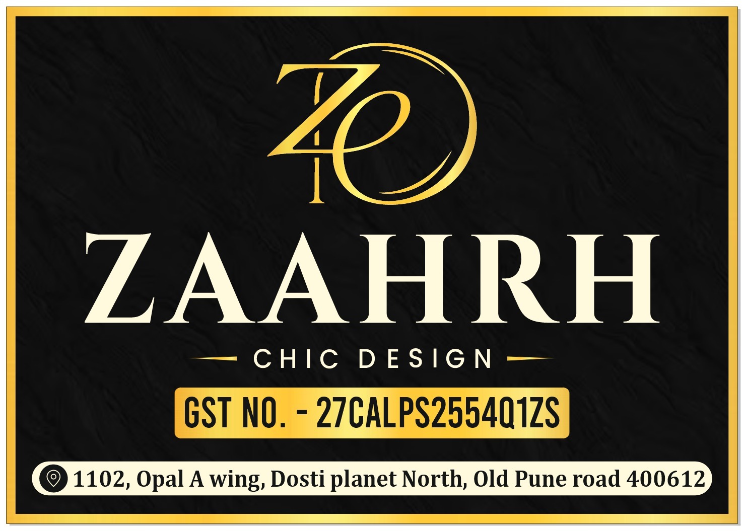ZAAHRH CHIC DESIGN